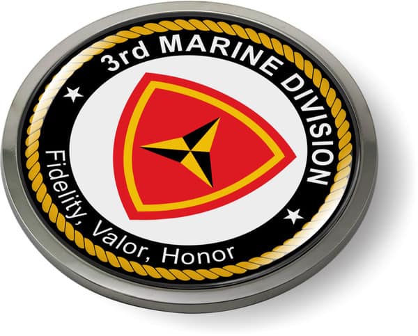 USMC - 3rd Marine Division Emblem